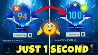 Just 3 Second New Glitch Honor Score Solved [upl. by Regor]