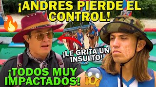 Andrés ENFURECIDO con Rosique  ExatlónMéxico [upl. by Nolos774]