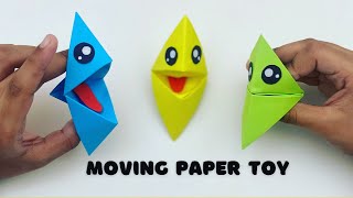 How To Make Easy Moving Paper Toy For Kids  Nursery Craft Ideas  Paper Craft Easy  KIDS crafts [upl. by Webb444]