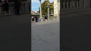 Busking Ljubljana and riverboats [upl. by Llirred520]