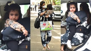 Shilpa Shetty Kundra Spotted in Juhu with Daughter Samisha Shetty Kundra 😍💕📸 [upl. by Connelly696]