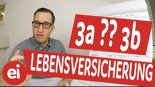 Gebundene Vorsorge 3a vs freien Säule 3b der Lebensversicherung Teil 2 [upl. by Rahas507]