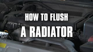 How to Flush a Radiator [upl. by Ellenaej]