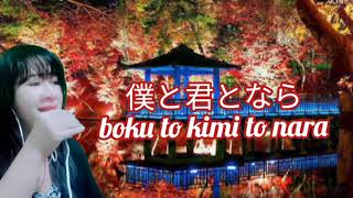 Kimi To Nara Japanese Song with Romaji Lyrics MelaiQoh Vah cover [upl. by Samuella268]