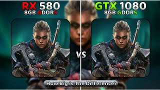 RX 580 vs GTX 1080  How Big is The Difference [upl. by Yelsgnik]