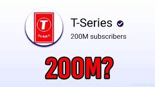 Will TSeries Be The FIRST To 200M Subscribers answered [upl. by Nalro]