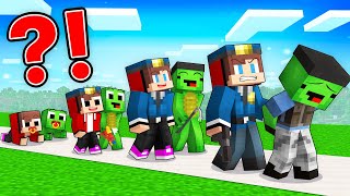 Life Cycle of Policeman JJ and Bandit Mikey  Maizen Minecraft Animation [upl. by Gish7]