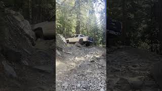 Tacoma rock crawling at Signal peak OHV Ca offroad shorts fypシ゚viral [upl. by Mignonne]