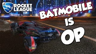 Batmobile is OP  Rocket League Montage [upl. by Aneliram952]