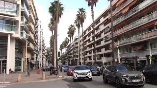 Francia CAGNES SUR MER Calles del Centro Europa 2024 [upl. by Keiryt]