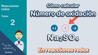 ¿Cómo calcular el NÚMERO DE OXIDACIÓN en reacciones redox [upl. by Nebe]