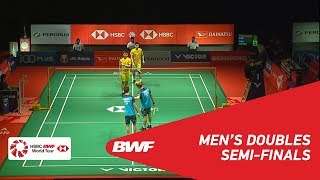 SF  MD  GIDEONSUKAMULJO INA 1 vs GOHTAN MAS  BWF 2019 [upl. by Ahseid594]