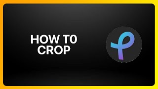 How To Crop In Pixlr Tutorial [upl. by Aroz]