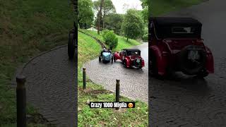 Crazy 1000 Miglia 2024 Sorpasso Overtake🔥 1000miglia drift supercar crash bugatti alfaromeo [upl. by Ikir]