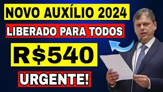 NOVO Auxílio já disponível para solicitar a bolsa de R 540 veja como fazer [upl. by Ares]