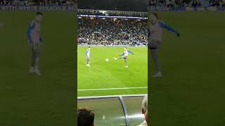 Leeds United Patrick Bamford and Sam Byram at Elland Road against Sheffield United leedsunited [upl. by Amalle]