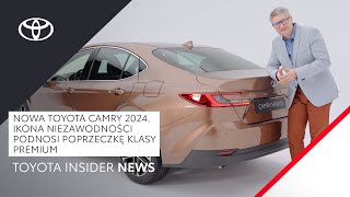 Nowa Toyota Camry 2024  Toyota Insider News [upl. by Suirtimed]