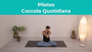 Pilates  Coccola Quotidiana  Esercizi di Pilates a casa [upl. by Mutat]