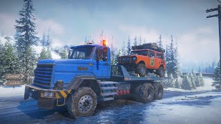 🟨SnowRunner 🛑LIVESTREAM  No Commentary  snowrunner offroad [upl. by Harvie]