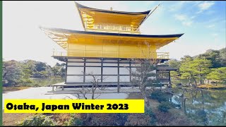 Osaka Japan Winter December 2023 with Eng subtitles [upl. by Notna]