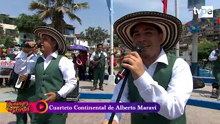 Cuarteto Continental de Alberto Maraví  Cumbias Pegaditas Mix 1 En Vivo Domingos de Fiesta 2023 [upl. by Osnofledi897]