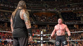 Brock Lesnar meets The Wyatt Family Royal Rumble 2016 [upl. by Auos]