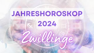 Jahreshoroskop 2024 für das Sternzeichen Zwillinge [upl. by Trude]