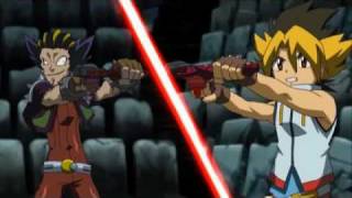 Beyblade Metal Fusion  Sora vs Busujima [upl. by Eimmot70]