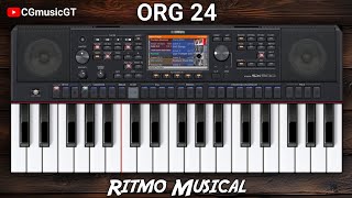 Ritmo Musical  Para ORG 24 [upl. by Hsaka]