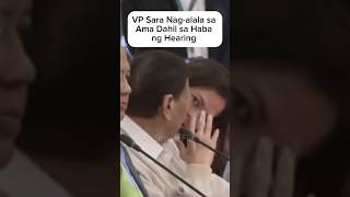 VP Sara Nagalala sa Ama dahil sa Haba na ng Hearing 😑 [upl. by Anaile]