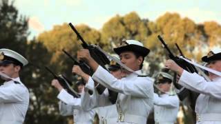 Australian Defence Force Academy Navy Ceremonial Sunset [upl. by Ille]