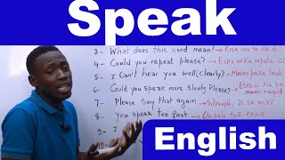 Klas kap edew aprann pale Anglais a Wè pa wè wap pale anglais a swiv klas mwen yo [upl. by Annawik]