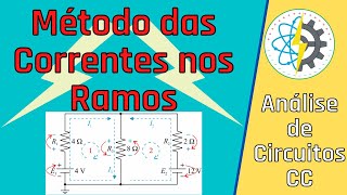 Aula 39  Método das correntes nos ramos  Análise de circuitos [upl. by Enamrahs]