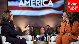 Kamala Harris Tells Oprah Winfrey The Beauty Of A Democracy Is Each Of Us Has The Power [upl. by Nesnej]