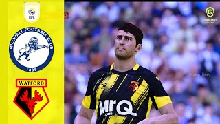 Millwall v Watford Highlights  EFL Championship 202425 [upl. by Asen825]