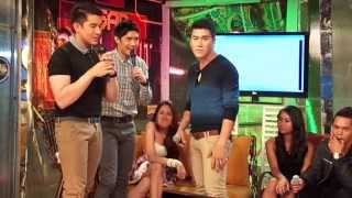 Luis Manzano and His Kalokalike  Bergibergi dance [upl. by Quillon]