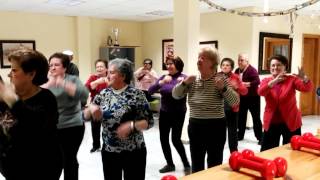 Clase de bailoterapia tercera edad itrabo granada [upl. by Omsoc]