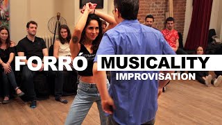 Forro dance demonstration Rafael Piccolotto amp Camila Alves  Musicality workshop phrasing amp form [upl. by Heinrike982]