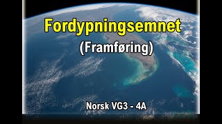 Fordypningsemnet framføring  Jergen Apilan [upl. by Leclair]