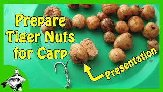 Preparing Tiger Nuts for Carp Fishing [upl. by Odlawso235]