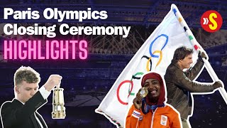 Paris Olympics 2024 Closing Ceremony Highlights Over to LA 2028 Tom Cruise Billie Eillish perform [upl. by Barbie]