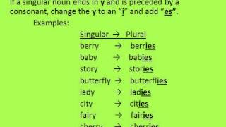 5th Grade Singular and Plural Nouns [upl. by Frederiksen]