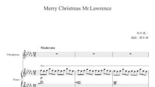 Merry Christmas Mr Lawrence  Arrangement for Vibraphone old ver [upl. by Maddalena54]