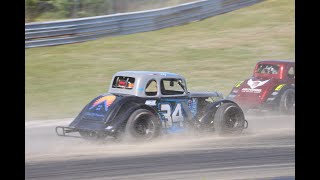 This race finish was crazy  Legends at Thompson Motorsports Park [upl. by Yelserp]