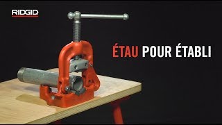 RIDGID Étaux à fourche détabli [upl. by Teodor]