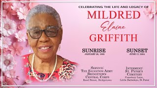 Celebrating the Life amp Legacy of Mildred Elaine Griffith [upl. by Nna999]