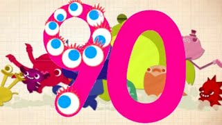 Monster Preschool Endless Numbers 85 to 90 [upl. by Uta]