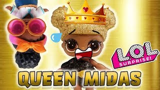 LOL Surprise Dolls Perform King Midas Starring Queen Bee Foxy Madam Queen and Lil Court Champ [upl. by Sirhc]