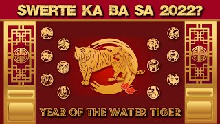 Kapalaran Mo Ngayong 2022 Ayon sa Chinese Zodiac YEAR OF THE TIGER 2022  Prediksyon at Hula 2022 [upl. by Oiled]