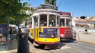 Iconic LISBON Old TRAM Ride Portugal Things to Do [upl. by Notyarb]